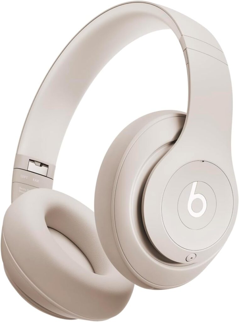 Beats Studio Pro - Wireless Bluetooth Noise Cancelling Headphones - Personalized Spatial Audio, USB-C Lossless Audio, Apple & Android Compatibility, Up to 40 Hours Battery Life - Sandstone