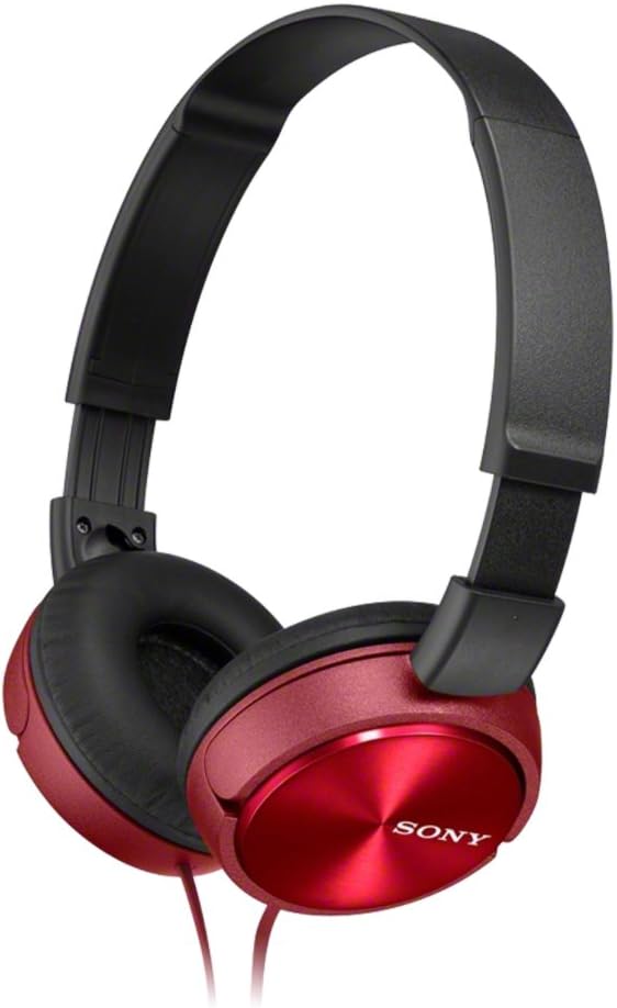 Sony Foldable Headphones MDR-ZX310 R - Metallic Red